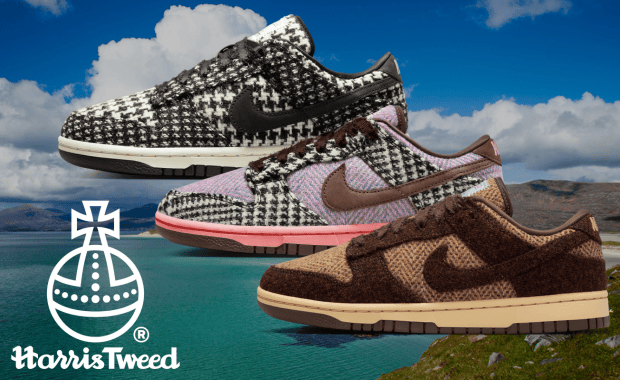 The Harris Tweed x Nike Dunk Low Pack Releases Fall 2025
