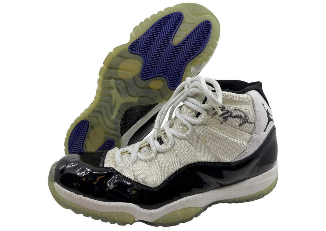 Grey Flannel Signed Air Jordan 11 Concord Auction