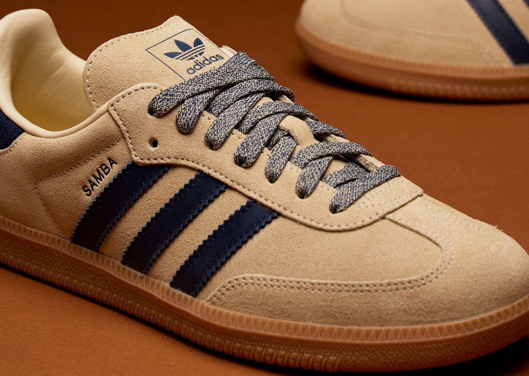 adidas Samba OG Night Indigo Warm Vanilla Angle