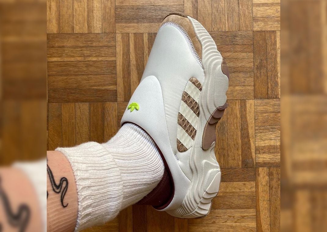 Sample of an upcoming adidas sneaker