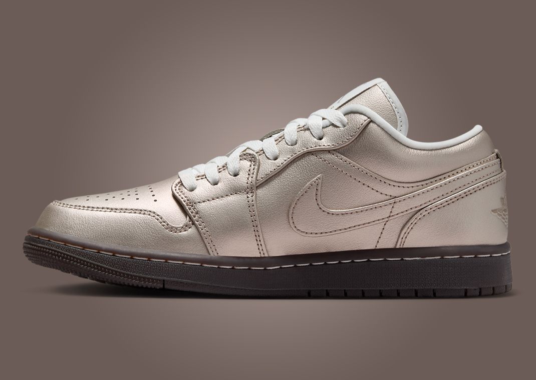 Air Jordan 1 Low Metallic Zinc (W) Medial Right