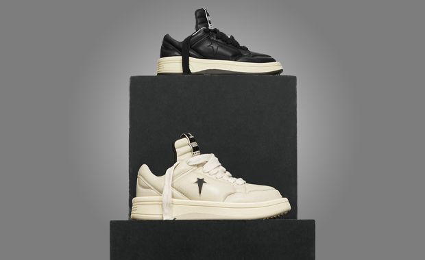 Rick Owens Converts the Converse DRKSHDW TURBOWPN Into a Low-Top Silhouette