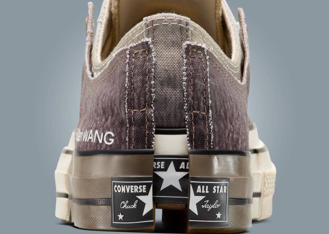 Feng Chen Wang x Converse Chuck 70 2-in-1 Ox Brown Heel Detail