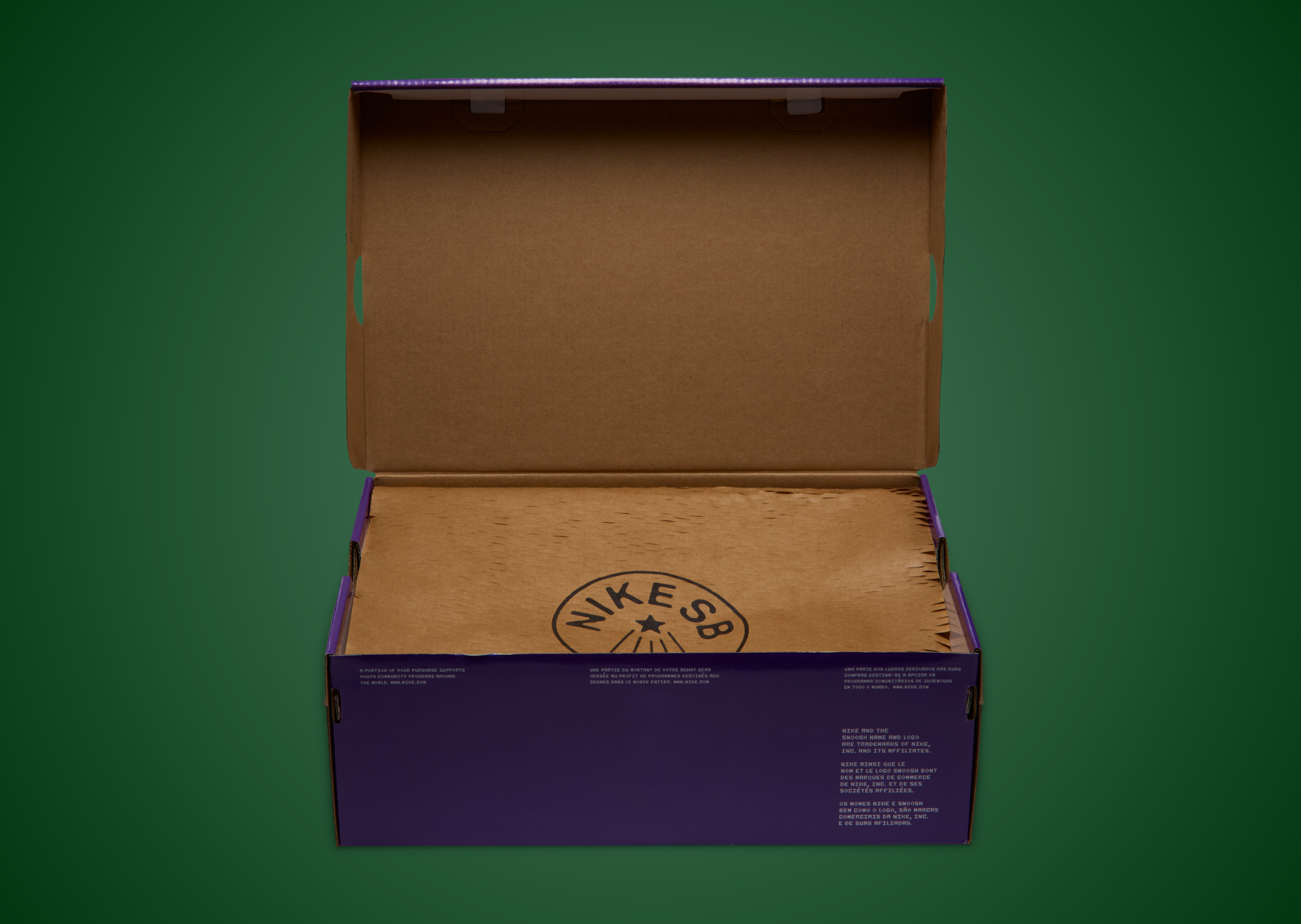 Nike SB Dunk Low Champagne - Box