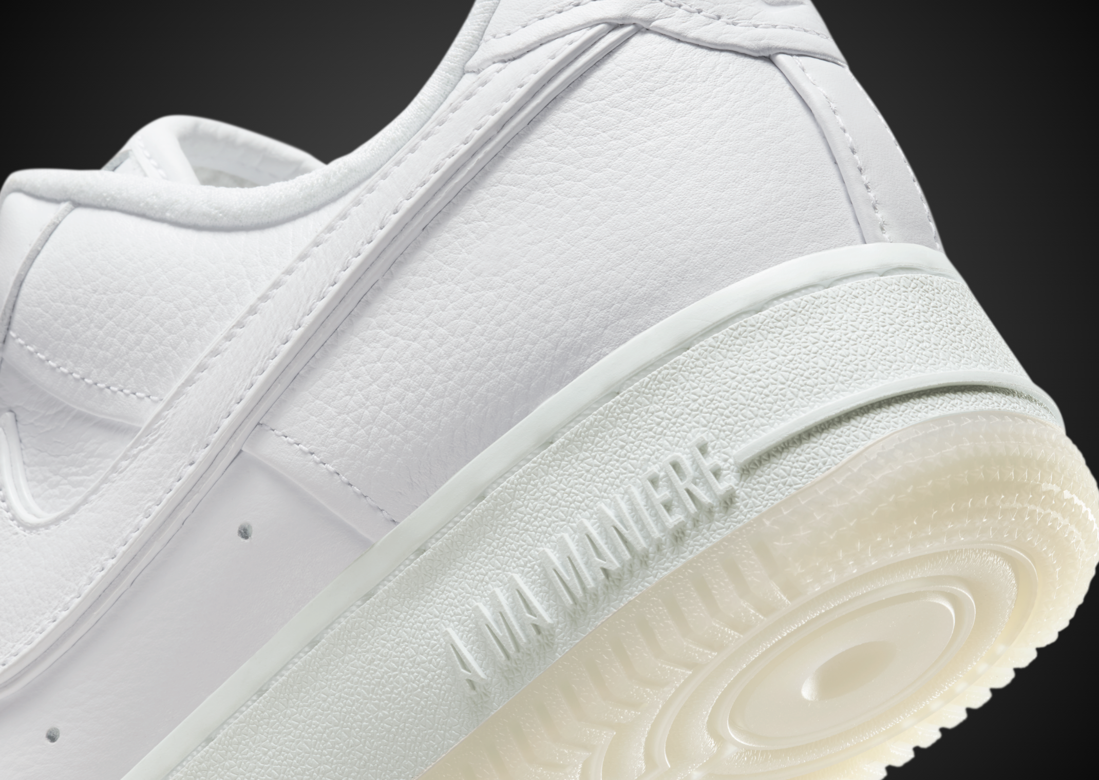 A Ma Maniere x Nike Air Force 1 Low Triple White