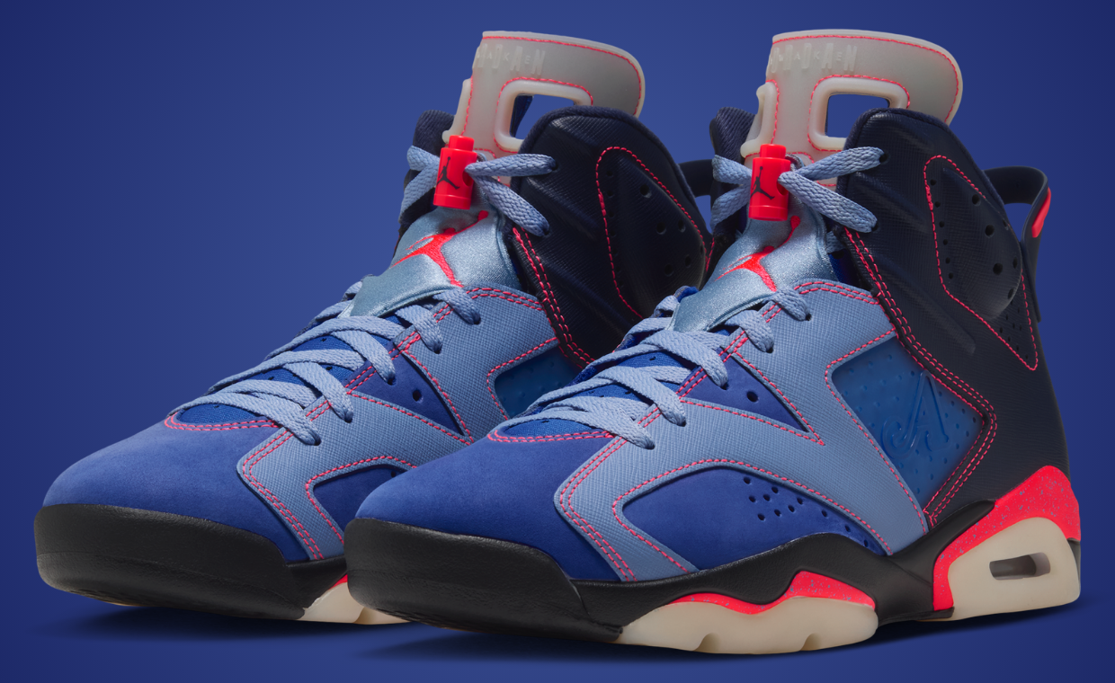 Check Out a Full Set of Official Images of the Awake NY x Air Jordan 6 Retro Blueberry