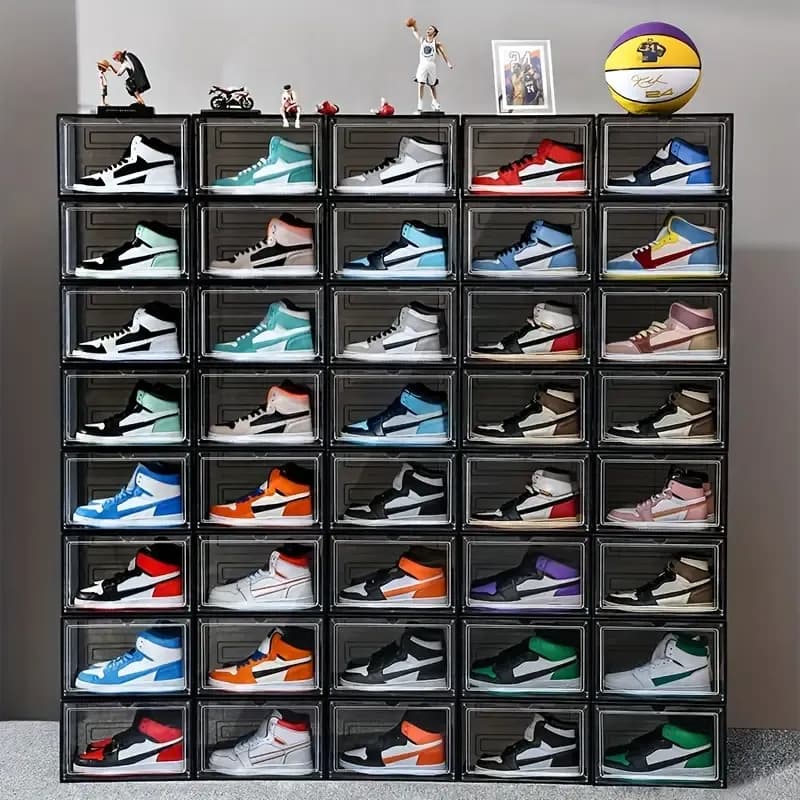 Magnetic Shoe Display Shelving