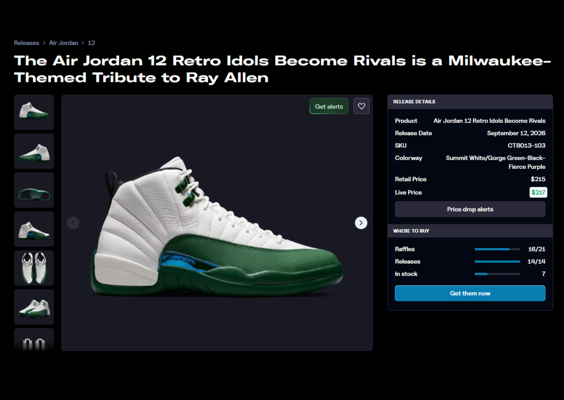 Air Jordan 12 Retro Idols Become Rivals