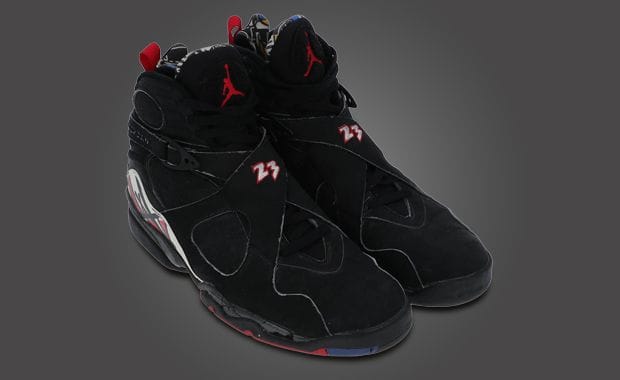 Michael Jordan’s Game-Worn Air Jordan 8 Playoff from the 1993 Eastern Conference Finals is up for Auction