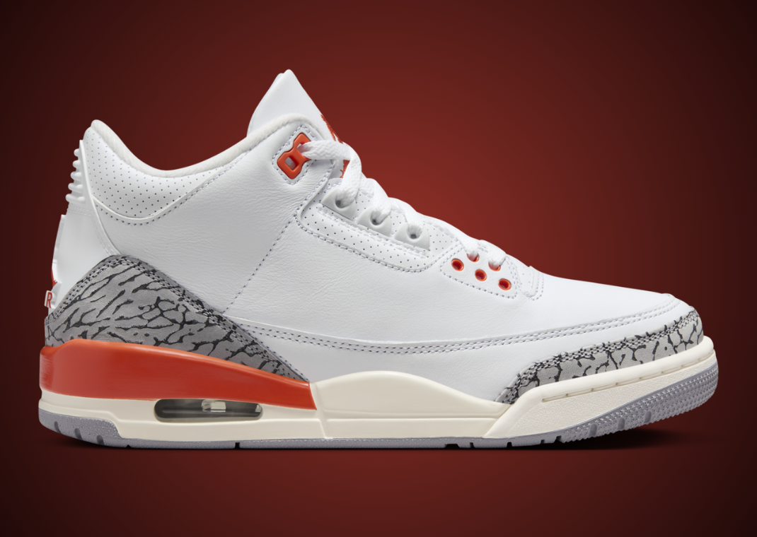 Air Jordan 3 Retro Georgia Peach (W) Lateral