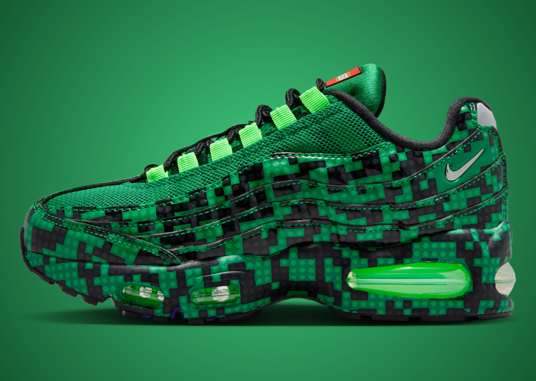 LEGO x Nike Air Max 95 Lucky Green (GS) - Lateral