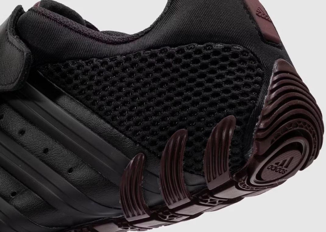 The Whitaker Group x adidas Ghost Moto Low Do Not Duplicate Black (W) - Heel Detail