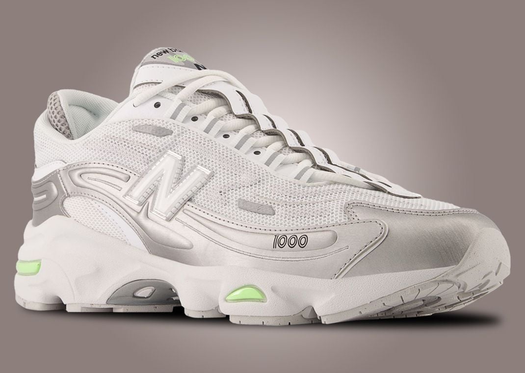 New Balance 1000 Silver Metallic Mint