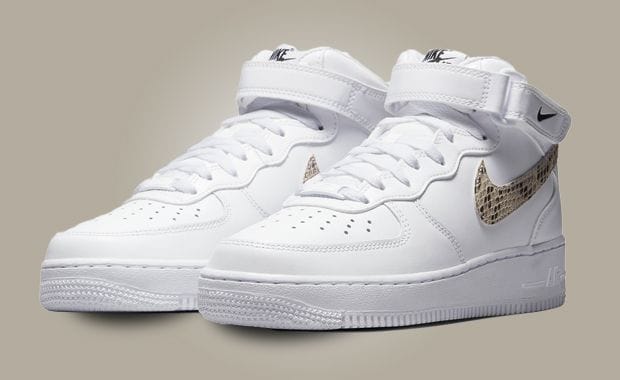 Take It Back To The 2000s With This Snakeskin Nike Air Force 1 Mid