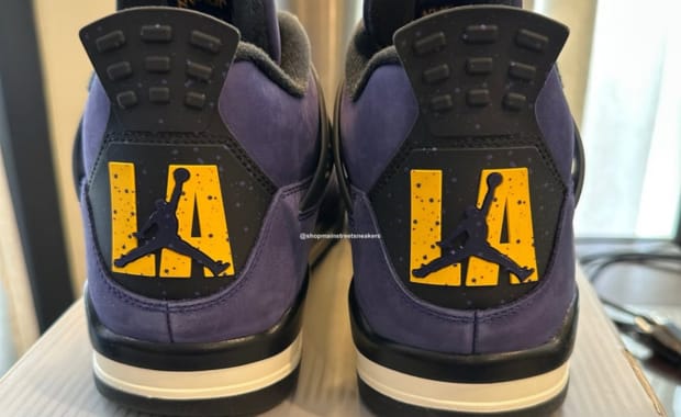 Athletes at the Jordan Brand Classic Got This Exclusive Air Jordan 4 Lakers PE