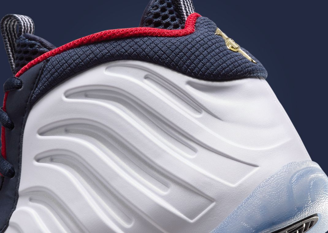 Nike Air Foamposite One Olympic (GS) Heel Detail