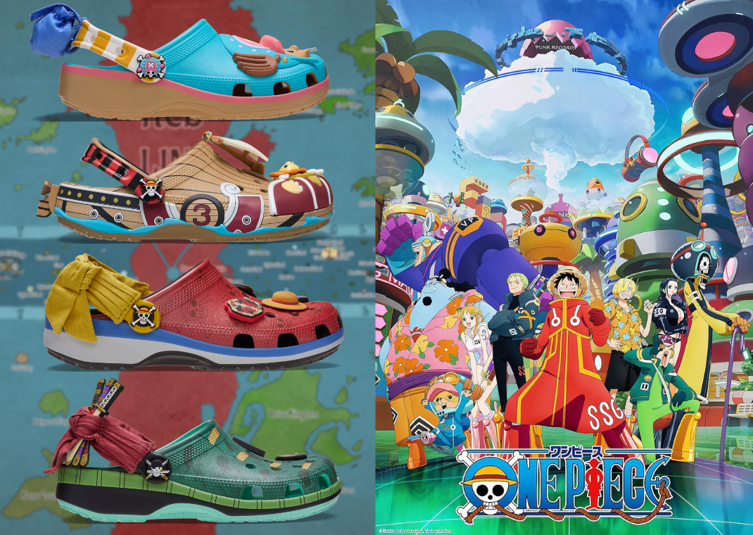 One Piece and Crocs Are Heading for the Grand Line With Four Classic ...