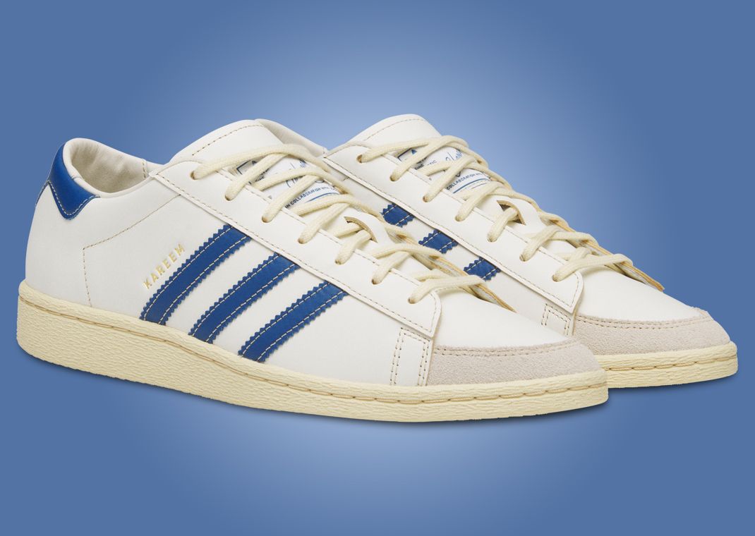 Willy Chavarria x adidas Jabbar Low Dres Off White Dark Marine Angle