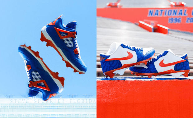 The Florida Gators Debut New Player-Exclusive Jordan 1 Low and Jordan 4 Cleats