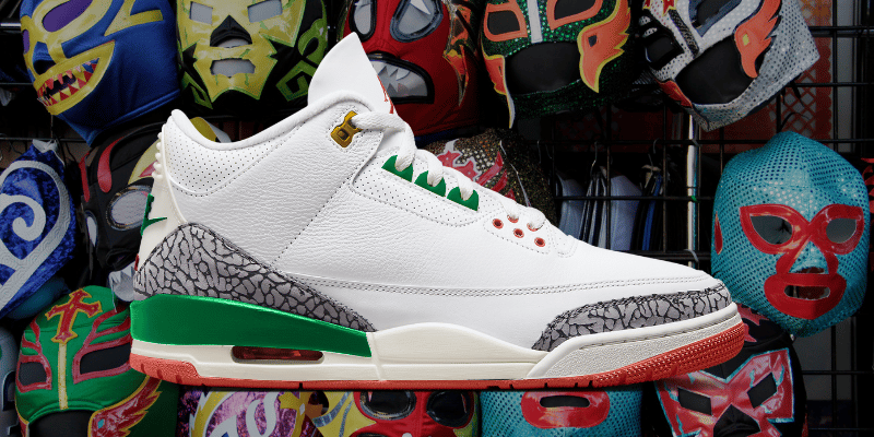 Jordan Brand Honors Luchadores and Lucha Libre on the Air Jordan 3 El Vuelo