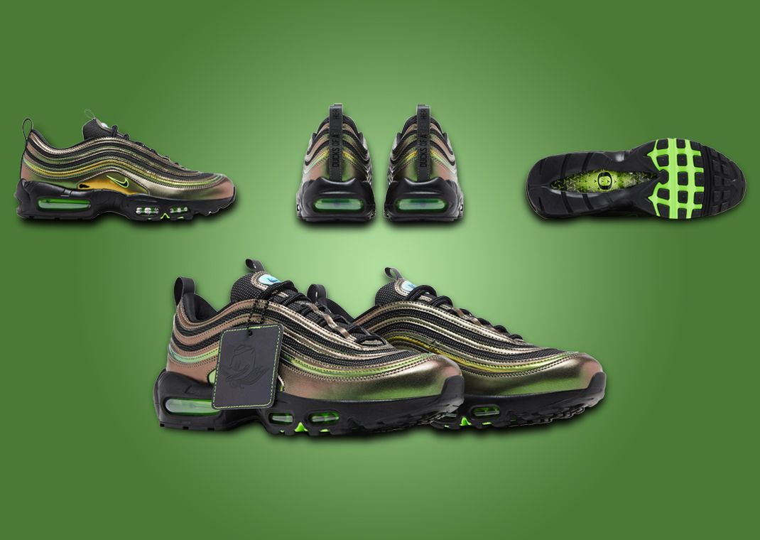 Nike Air Max 95/97 University Oregon Ducks Of A Feather