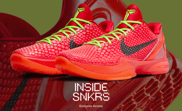 Nike Kobe Protro 6 Revesre Grinch SNKRS Exclusive Access December 5th