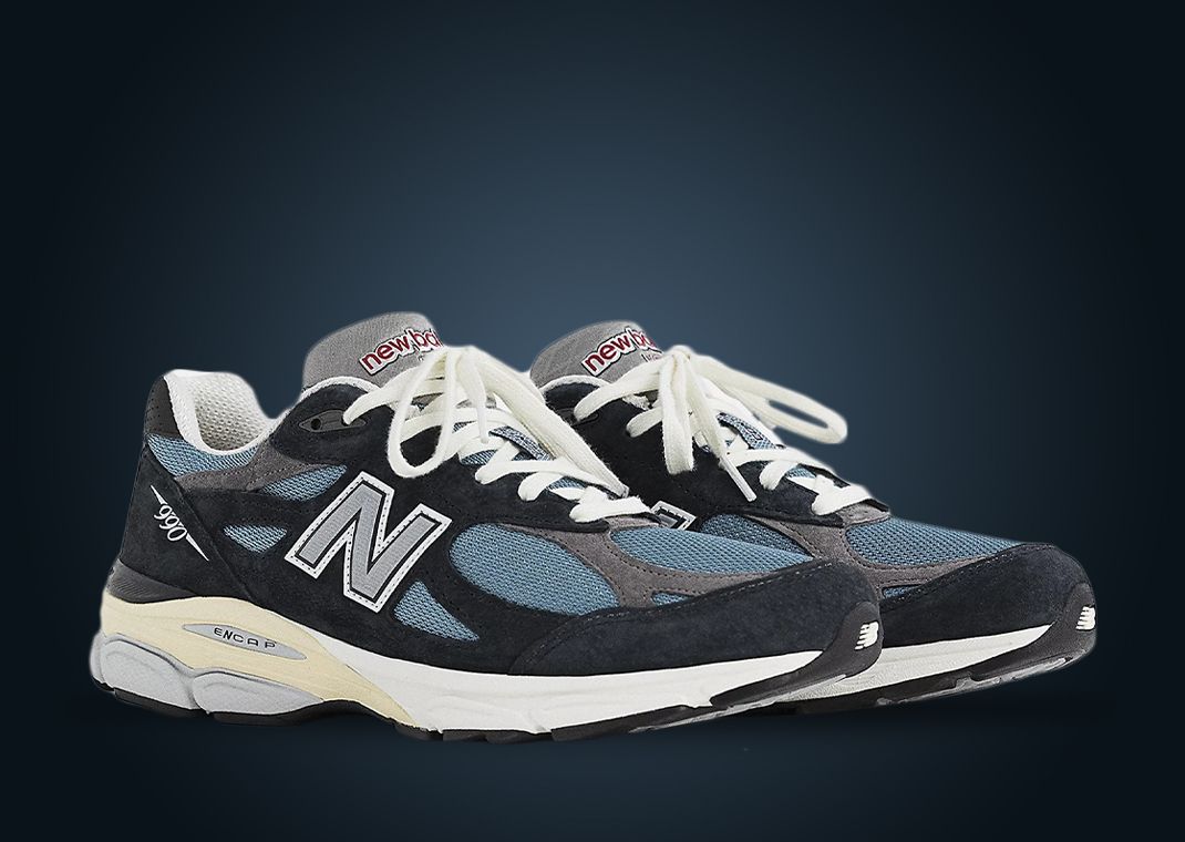 New Balance 990v3 Made in USA by Teddy Santis Navy Castlerock