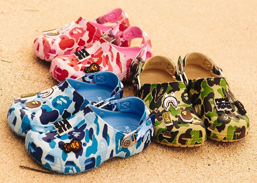 BAPE x Crocs Classic Clog ABC Camo Pack