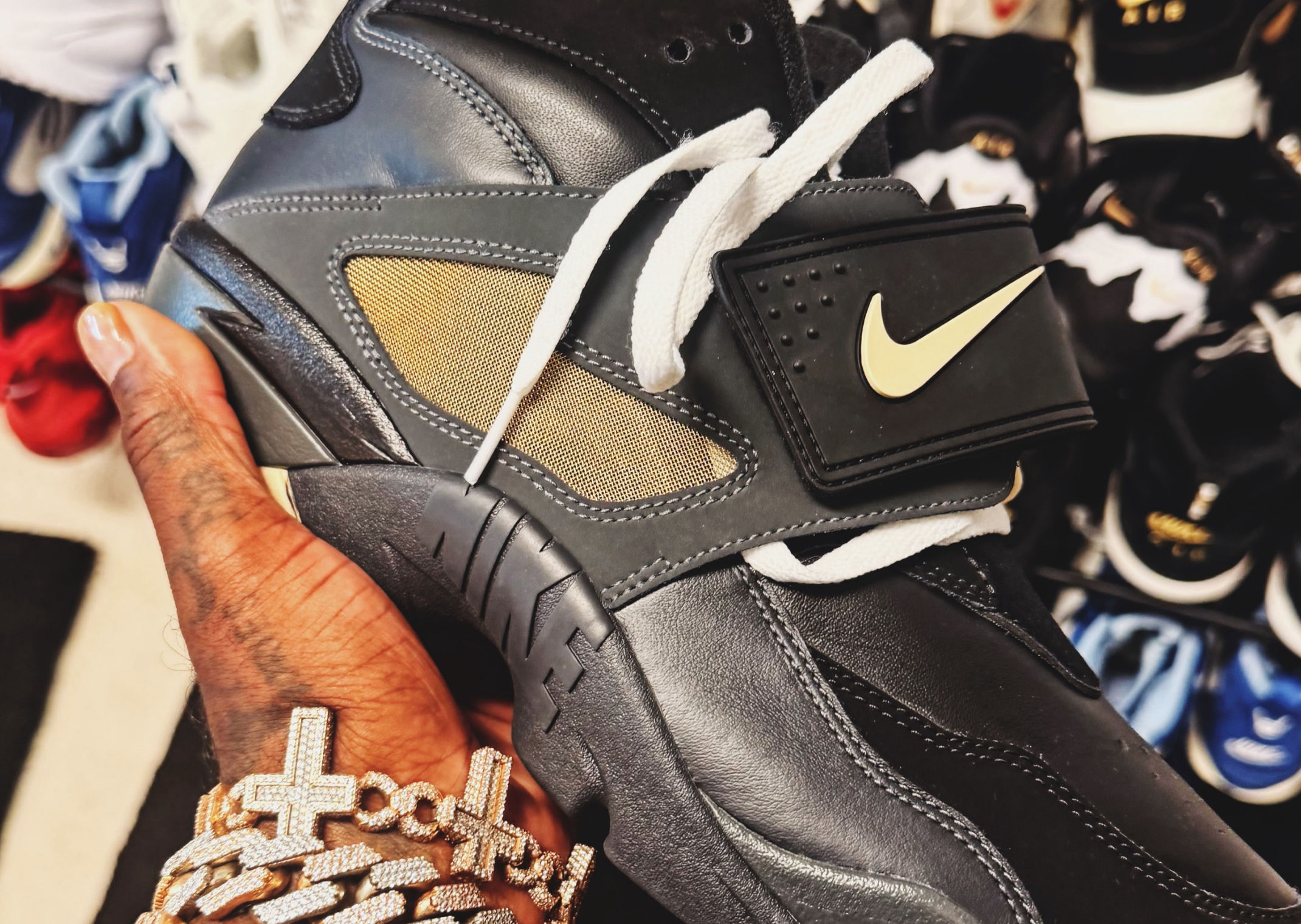 Deion Sanders Nike Air Diamond Turf Colorado Buffaloes PEs