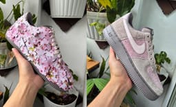 This Flowery Air Force 1 Puts a Cherry Blossom Cover Over Hairy Spring Suede 