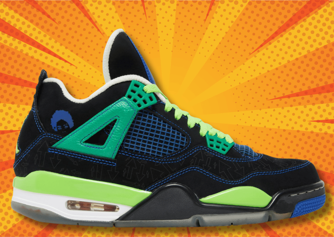 Air Jordan 4 DB Isaiah Scott (Superman) (308497-015)