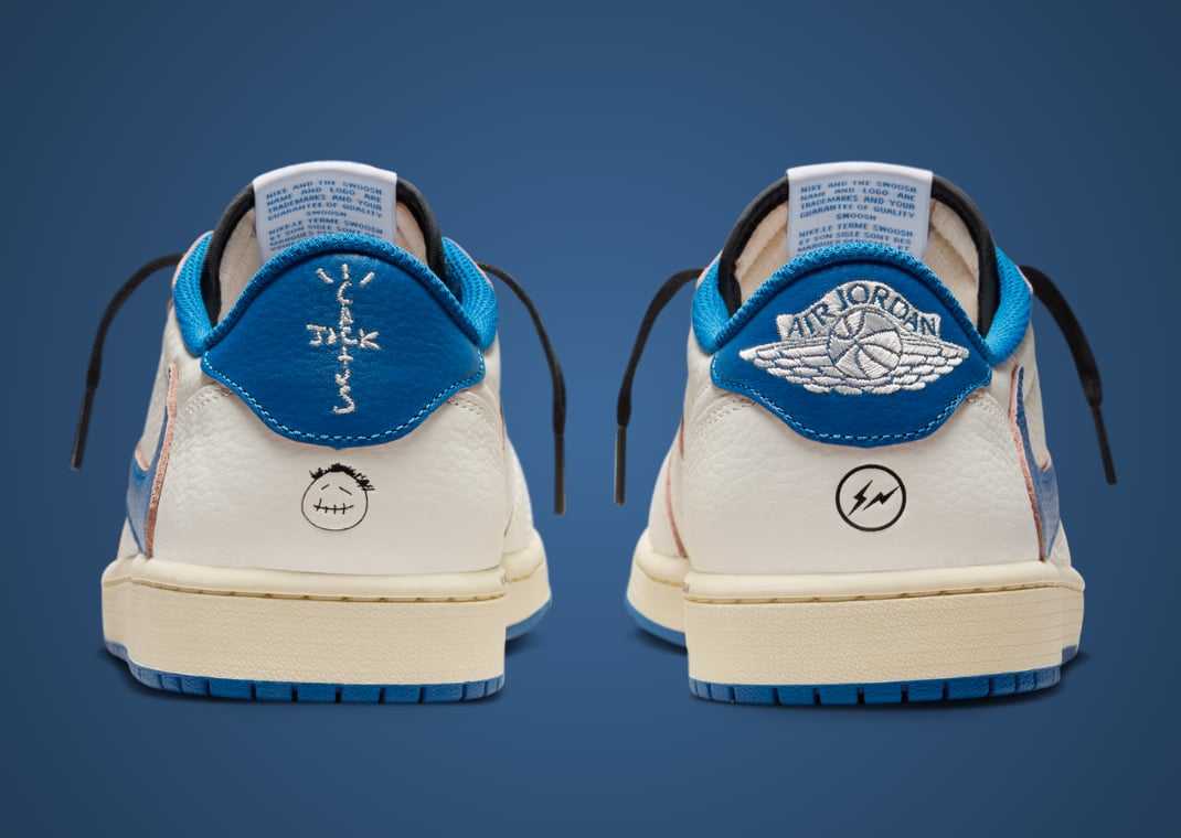 Travis Scott x fragment design x Air Jordan 1 Low