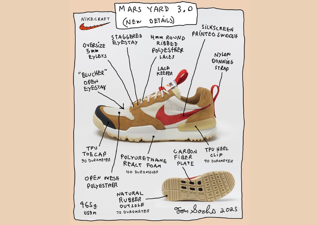 Tom Sachs x NikeCraft Mars Yard 3.0