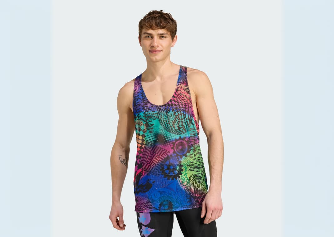 Jeremy Scott x adidas Allover Print Tank Top