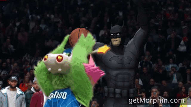 batman dunking