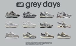 New Balance is Going All Out for Grey Days 2026 with 12 Silhouettes in the Brand’s Iconic Color