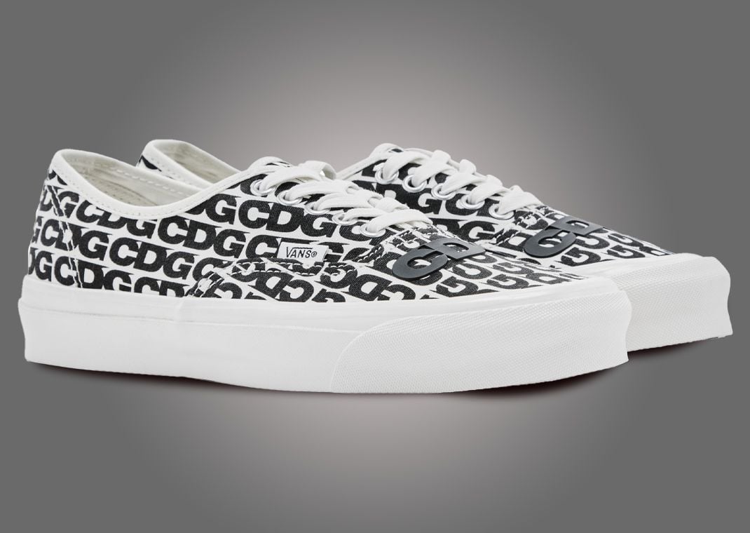 The Comme des Garçons x Vans Authentic Returns June 2025