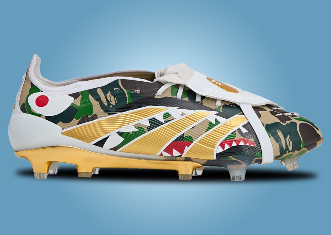 BAPE x adidas Predator Elite Tongue FG - Lateral