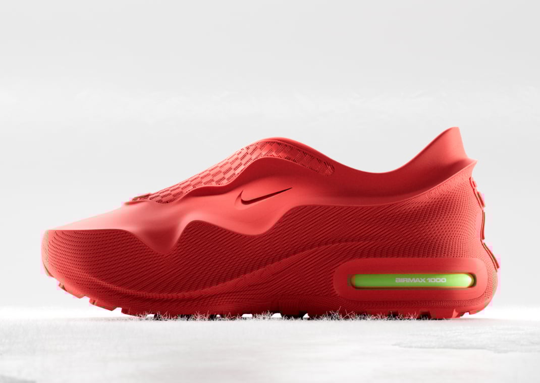 Nike Air Max 1000 Red Atomic Green