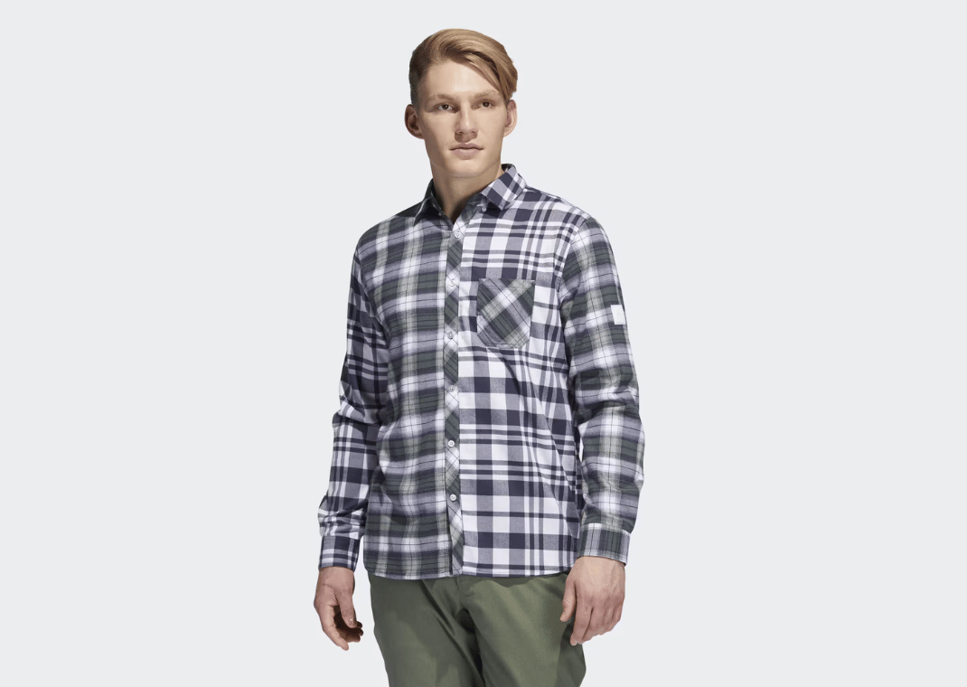 adidas Adicross Flannel Long Sleeve Model