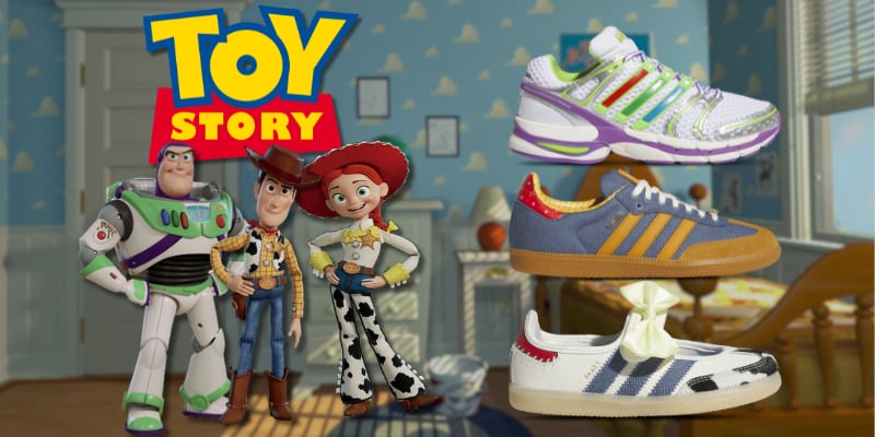 Toy Story and adidas are Dropping New Shoes for Toy Story 5