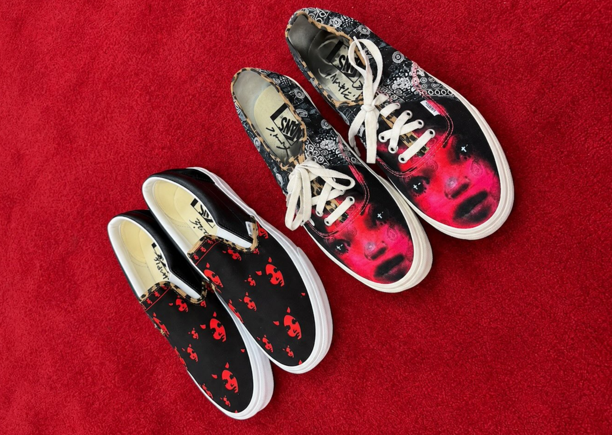 T-Rex Global x Vans Slip-On and Authentic
