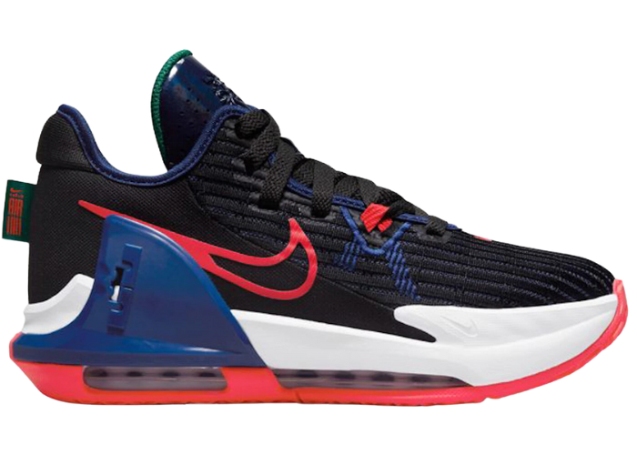 Nike LeBron Witness 6 Black Royal Siren Red (GS)