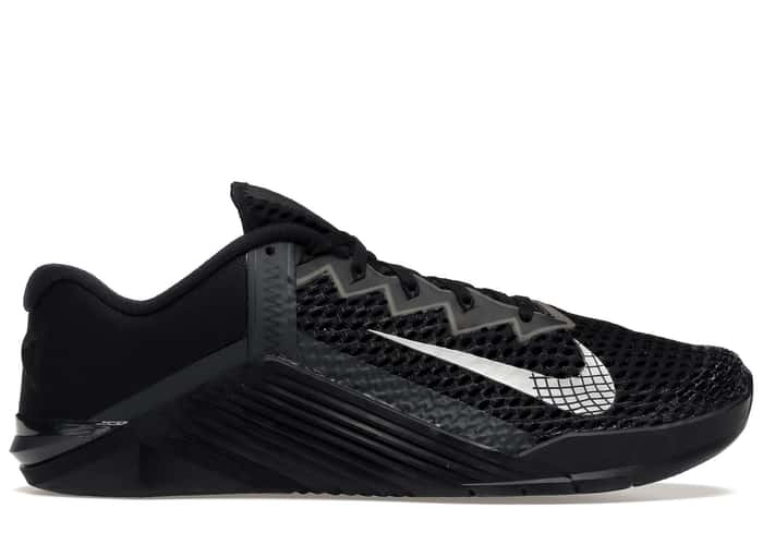 Nike Metcon 6 Black Metallic Silver