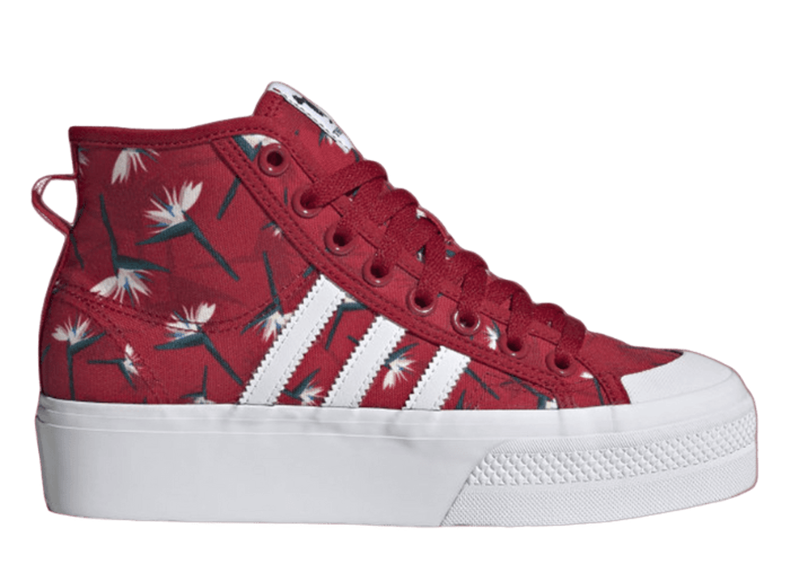 adidas Nizza Platform Mid Thebe Magugu Power Red (W)