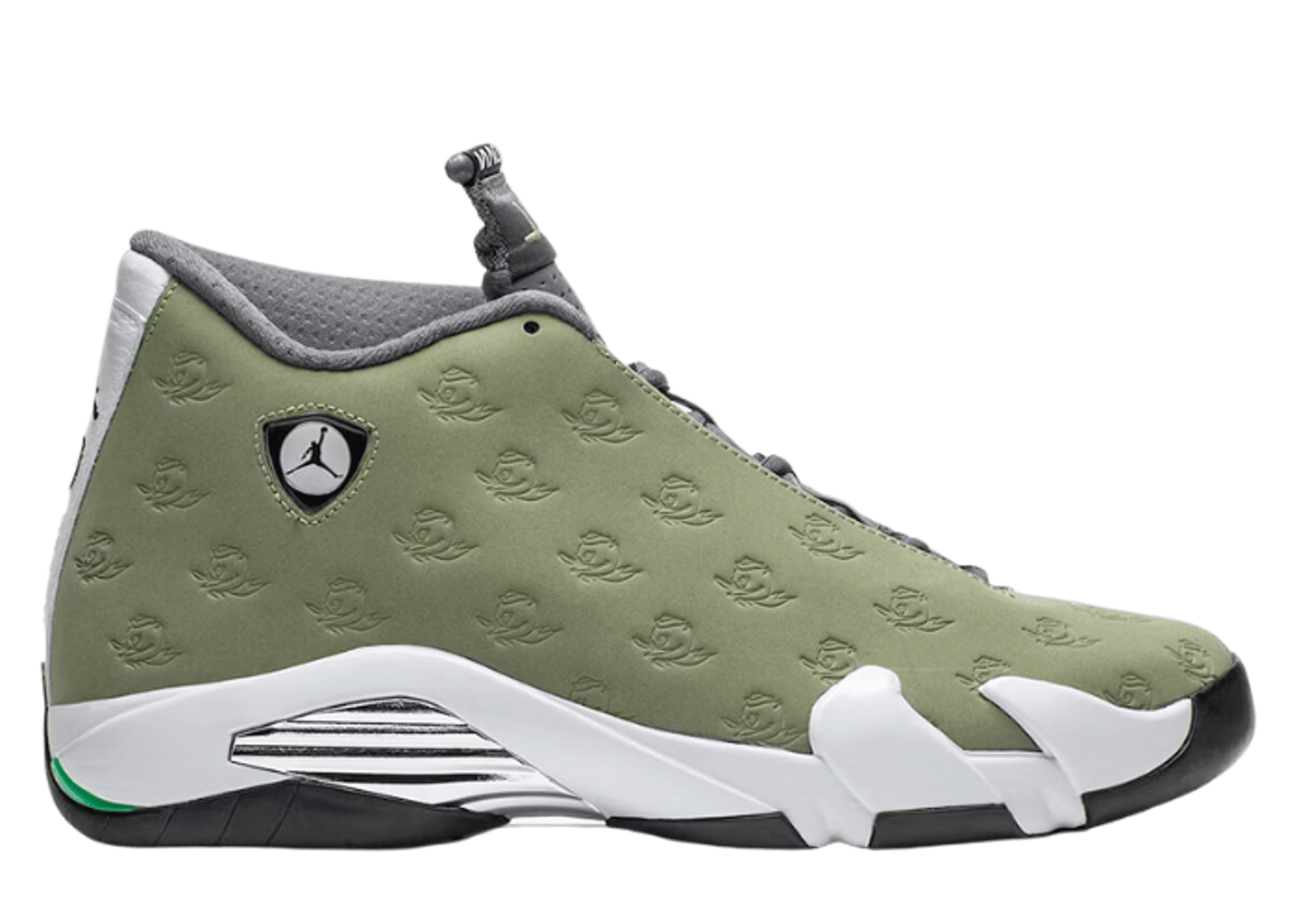 Air Jordan 14 Retro Oregon Ducks PE Green