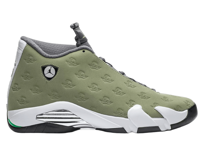 Air Jordan 14 Retro Oregon Ducks PE Green