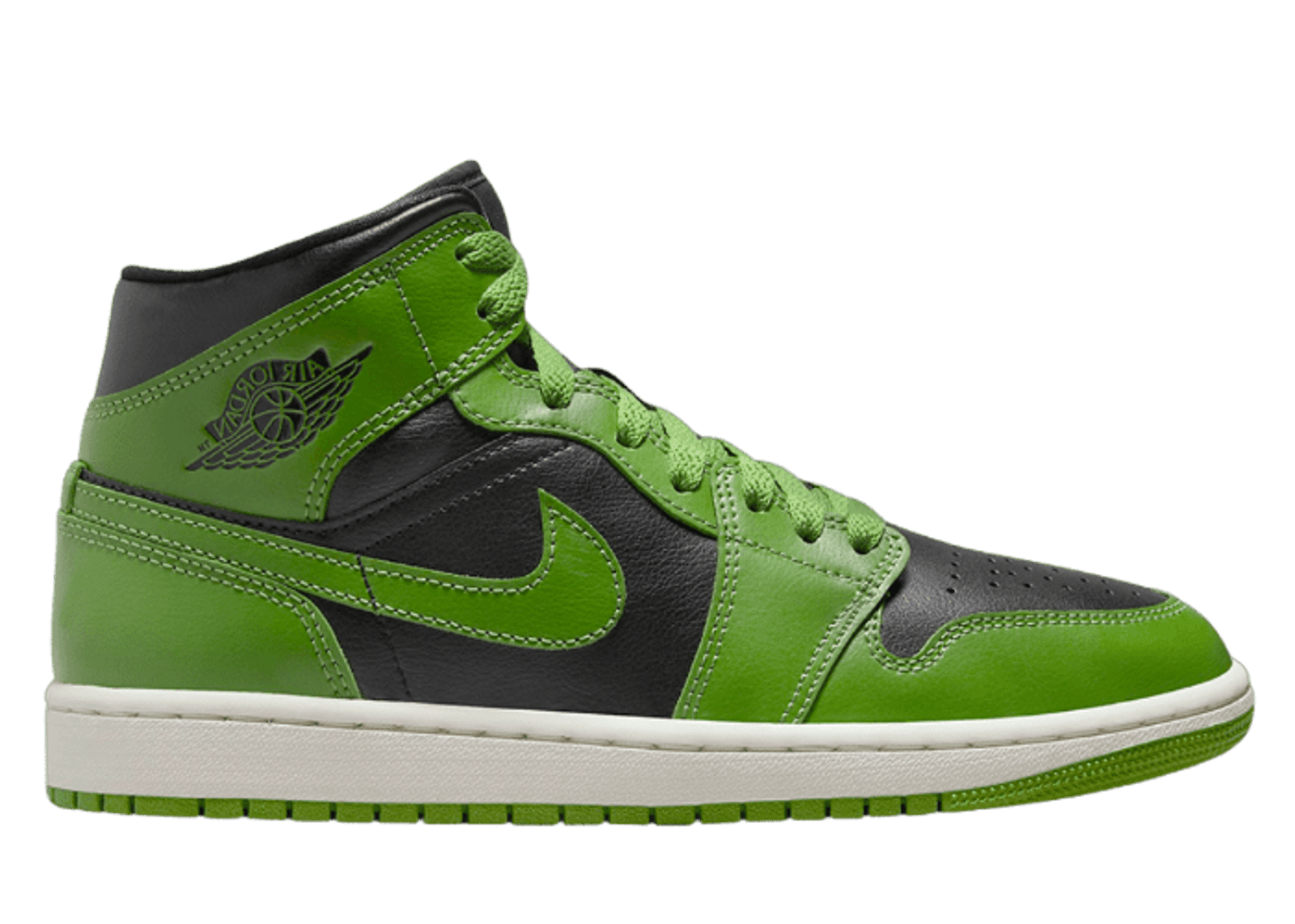 Jordan 1 Mid Black Altitude Green (W)