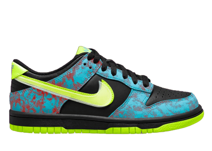 Nike Dunk Low Acid Wash Black Volt (GS)