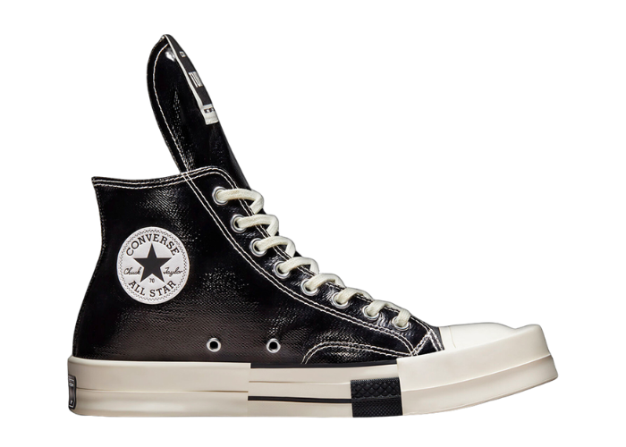 Converse Rick Owens TURBODRK Hi Black Denim